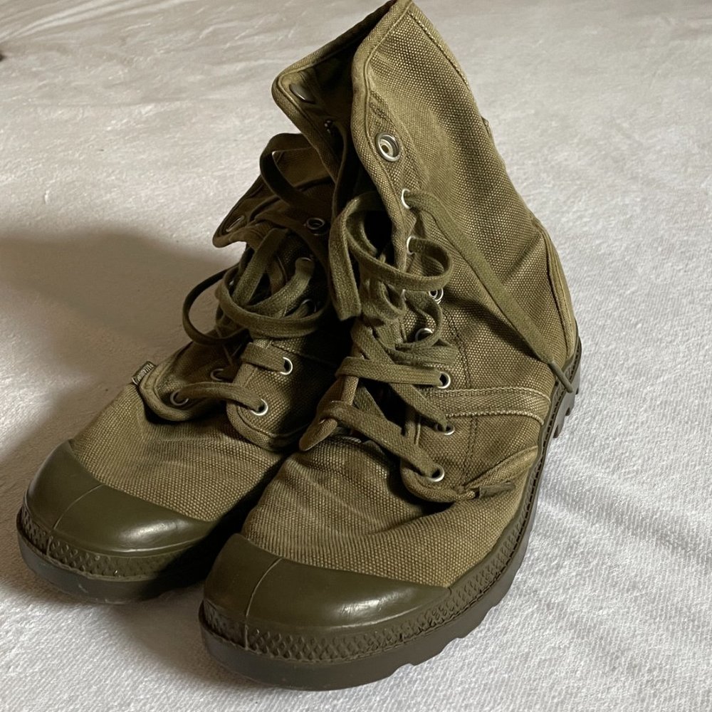 Green Palladium Pampa Hi Boot